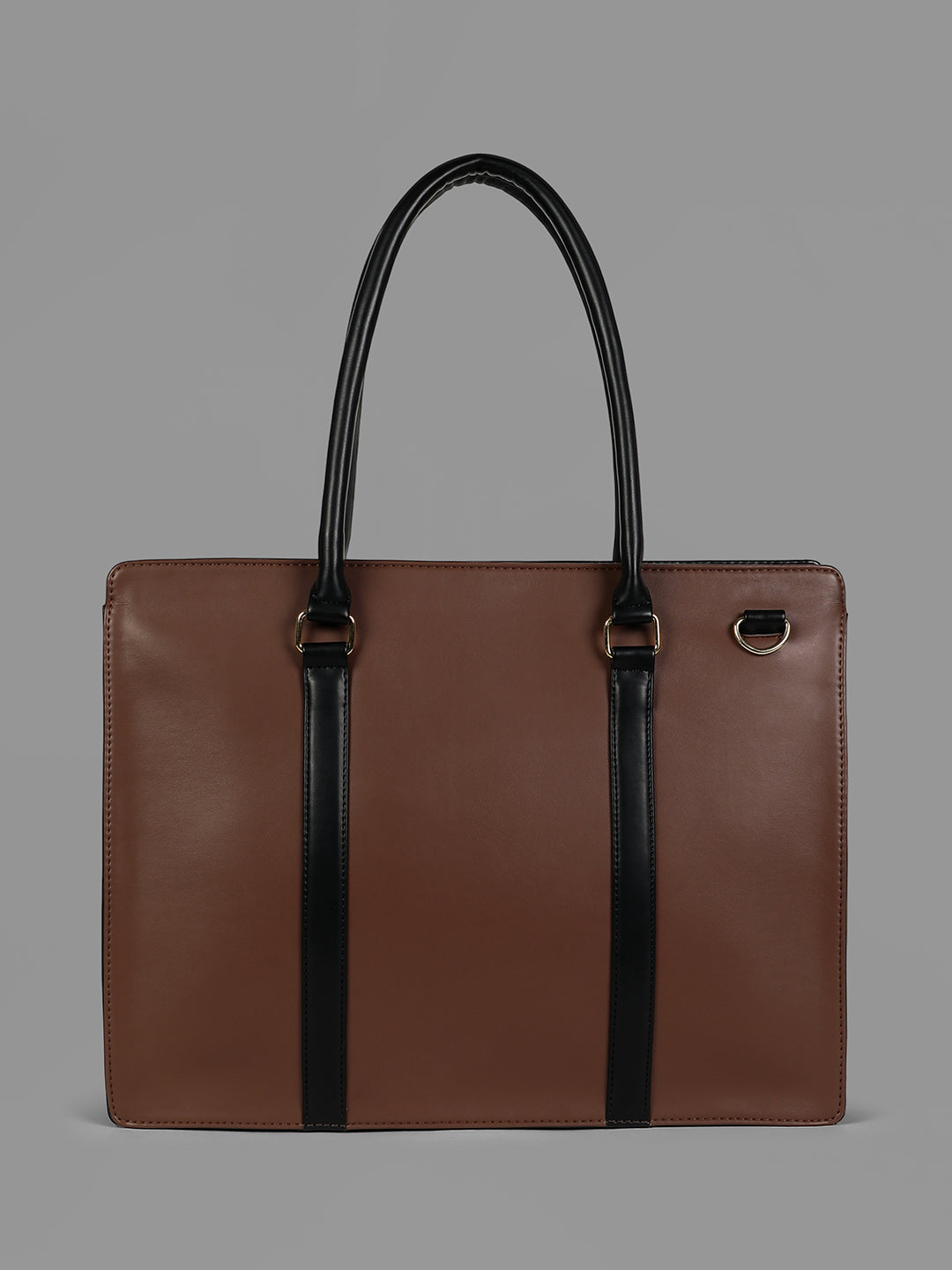 The Diurnal Tote Office Bag - Chocolate Brown