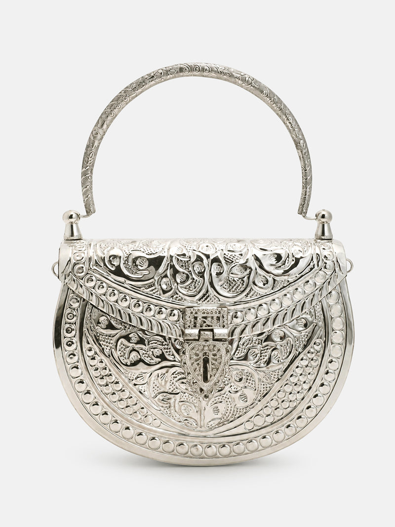 Nooré - Silver Handbag