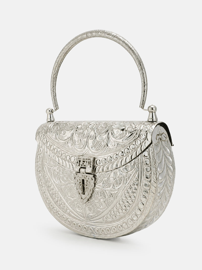 Nooré - Silver Handbag