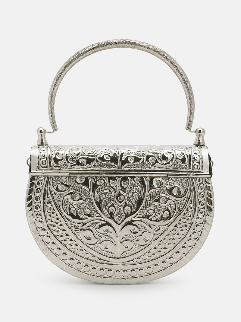 Nooré - Silver Handbag