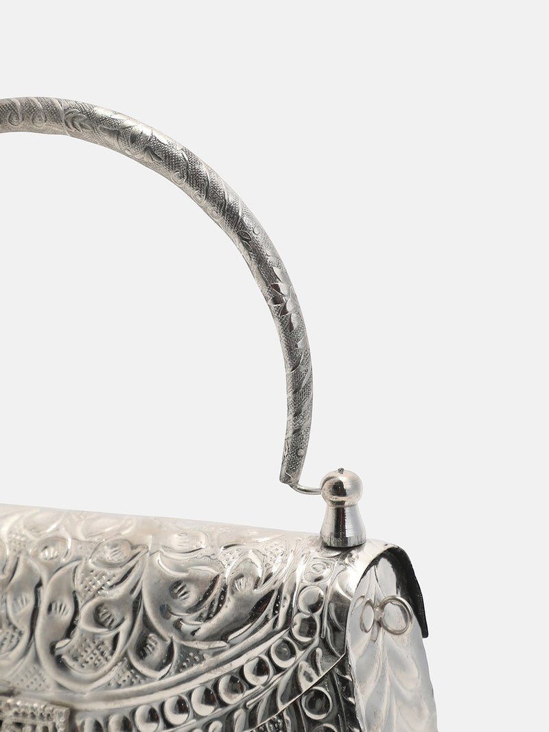 Nooré - Silver Handbag