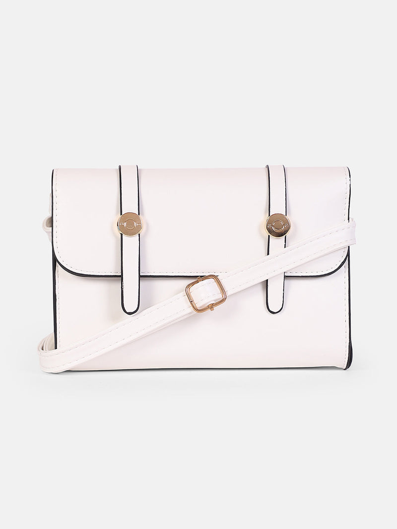 The Street Sling Bag - Cream White