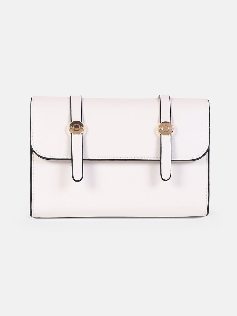 The Street Sling Bag - Cream White