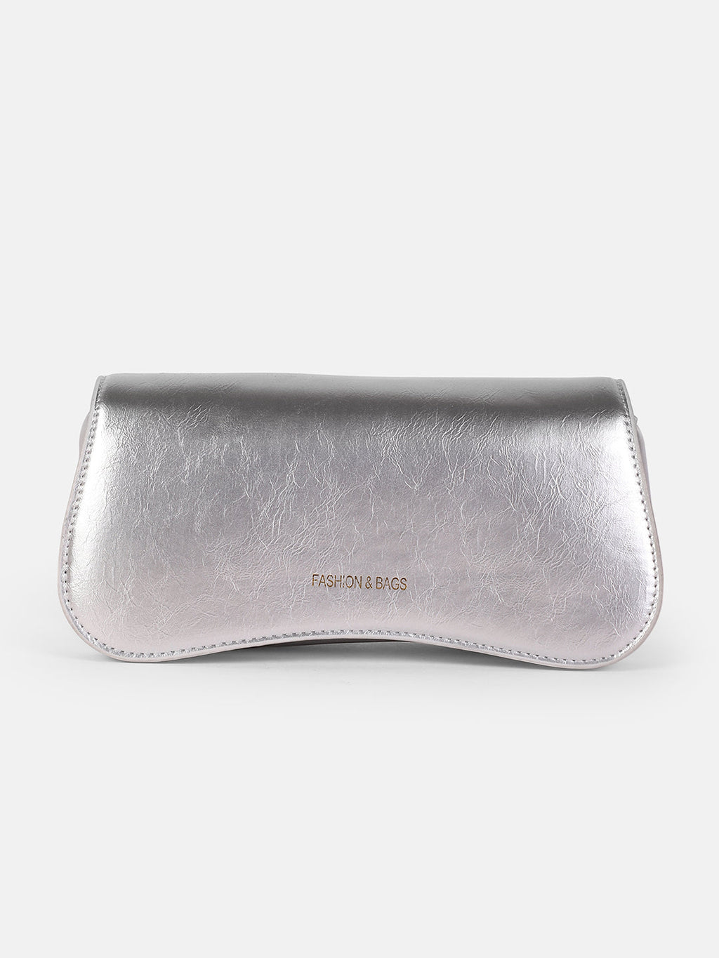 The Gleam Shoulder Bag - Metallic Silver