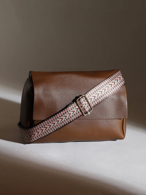 The Studio Sling Bag - Chocolate Brown