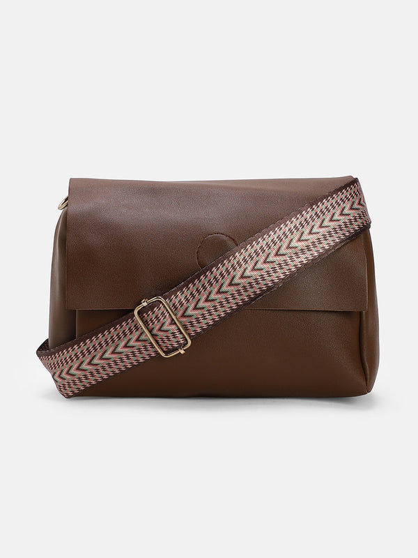 The Studio Sling Bag - Chocolate Brown