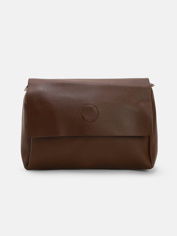 The Studio Sling Bag - Chocolate Brown