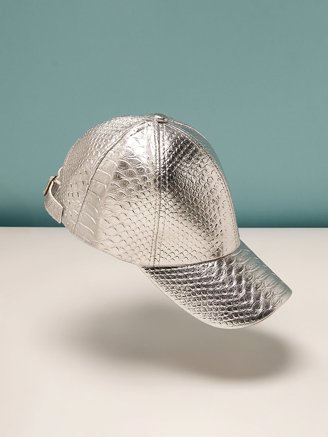 The Scale Baseball Cap - Metallic Silver