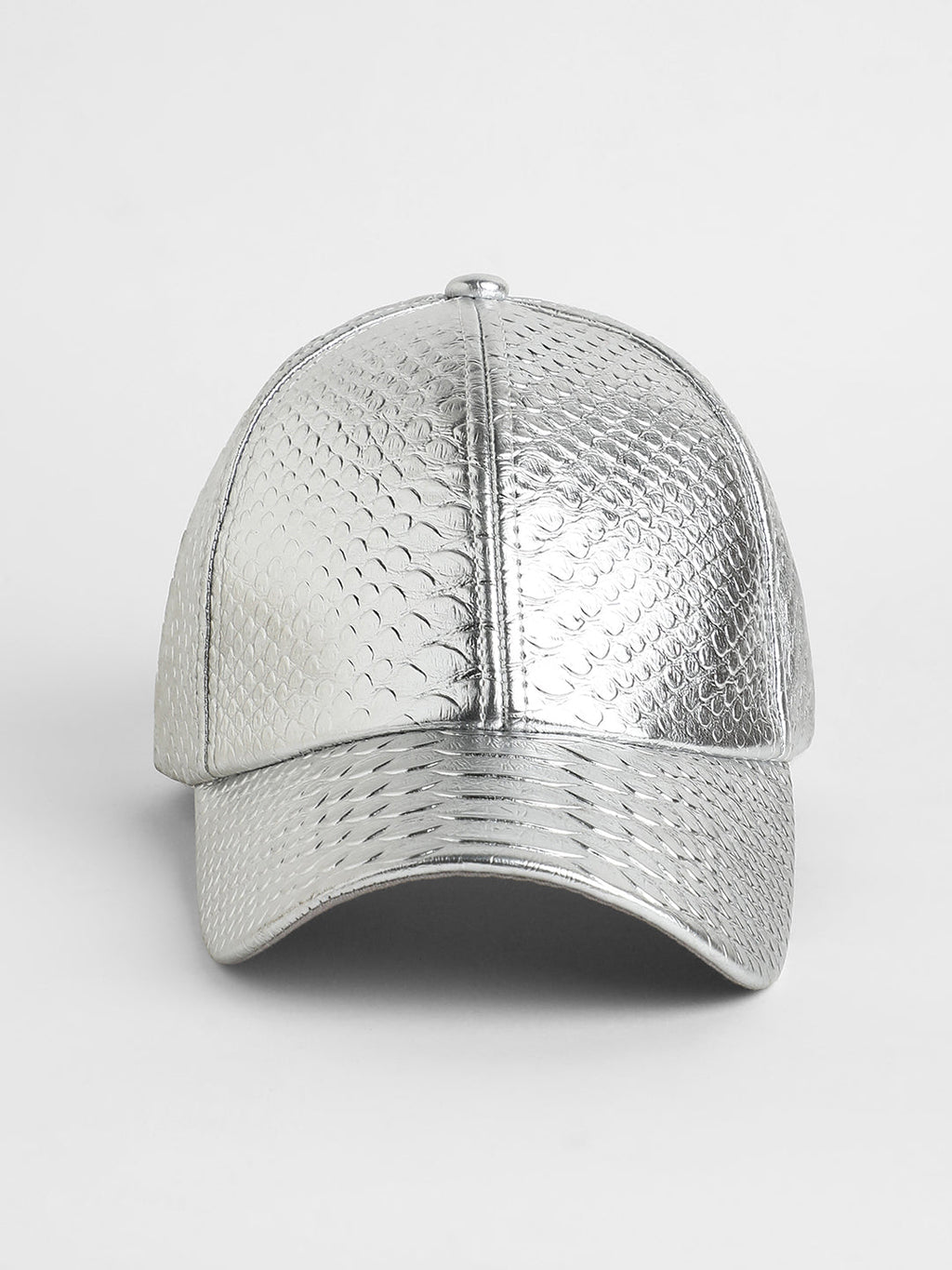 The Scale Baseball Cap - Metallic Silver
