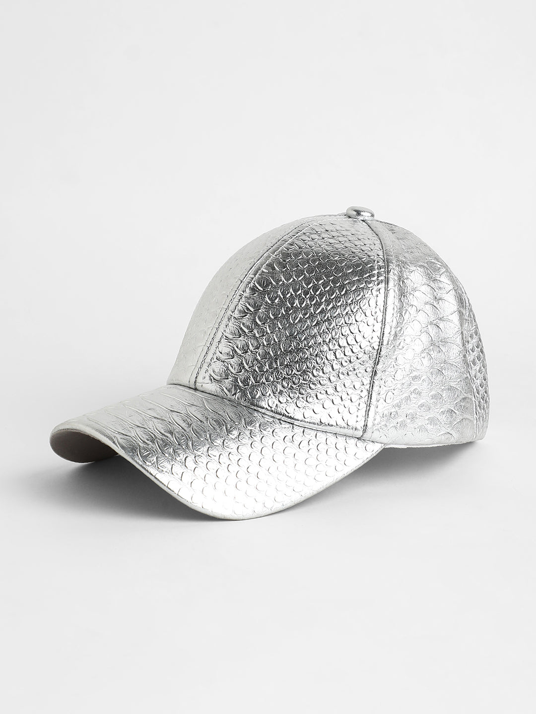 The Scale Baseball Cap - Metallic Silver