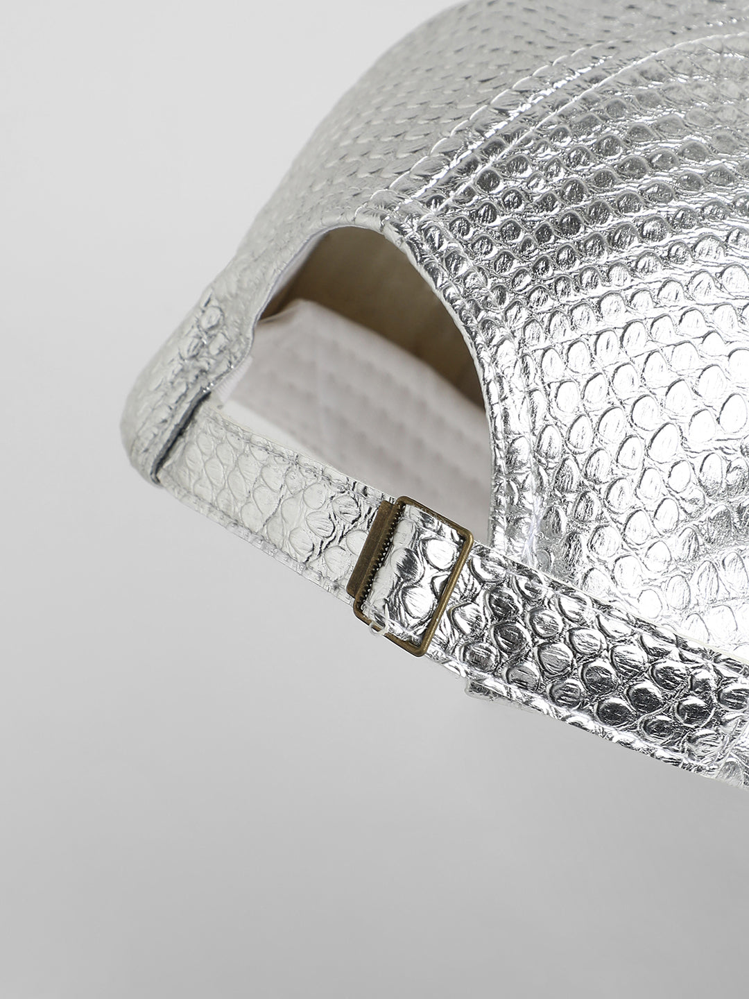 The Scale Baseball Cap - Metallic Silver