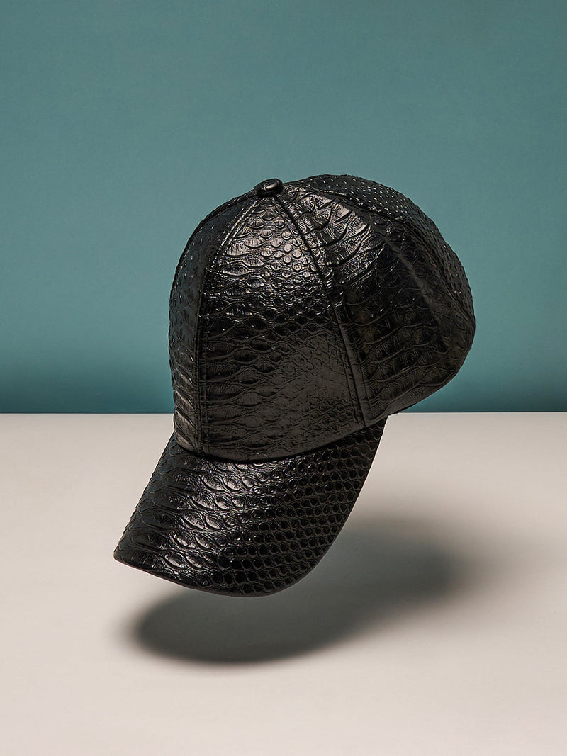 The Scale Baseball Cap - Midnight Black