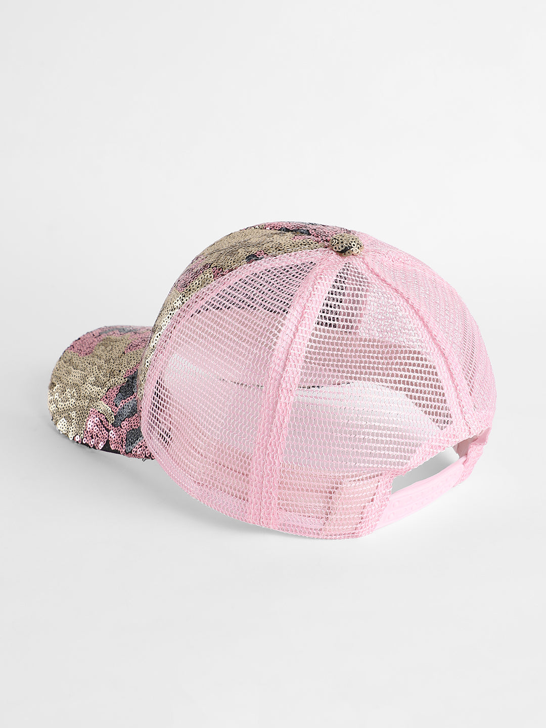 Abstract Sequin Baseball Cap