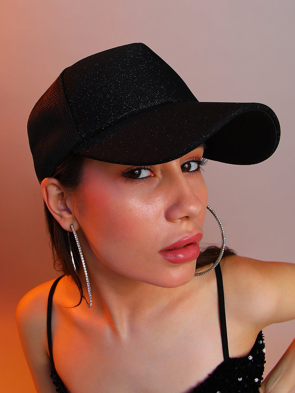 Bling Heart Baseball Cap