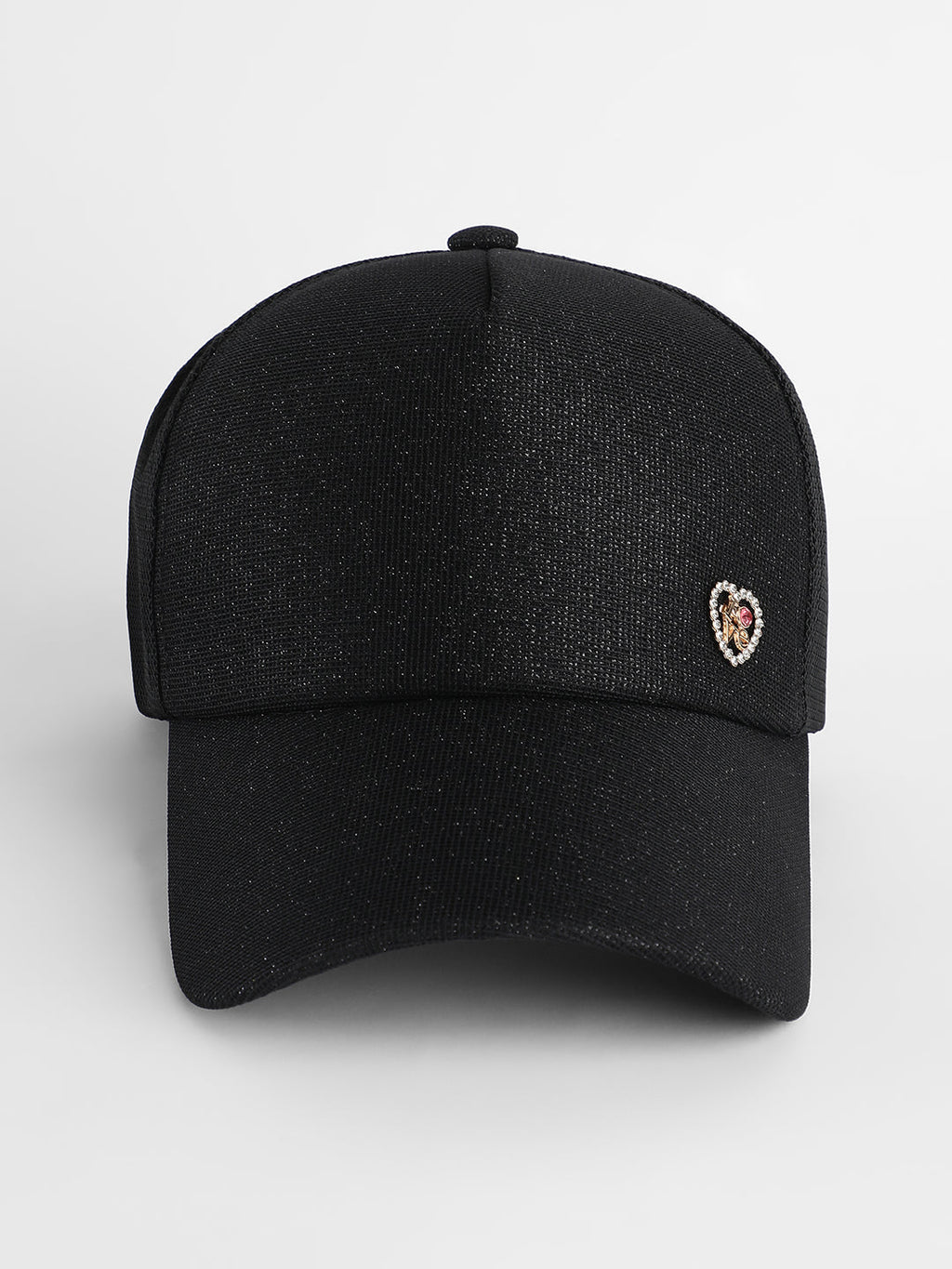 Bling Heart Baseball Cap