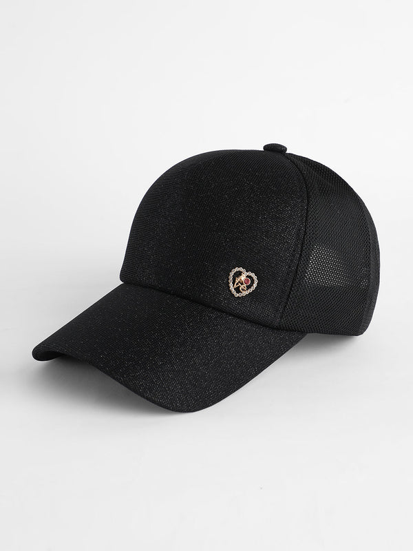 Bling Heart Baseball Cap