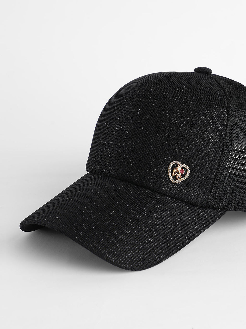 Bling Heart Baseball Cap