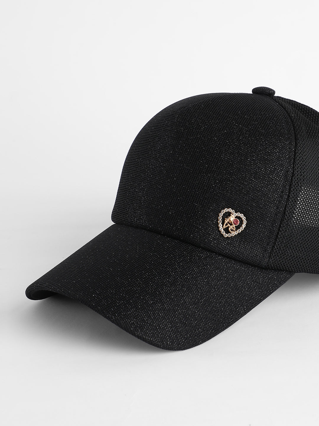 Bling Heart Baseball Cap