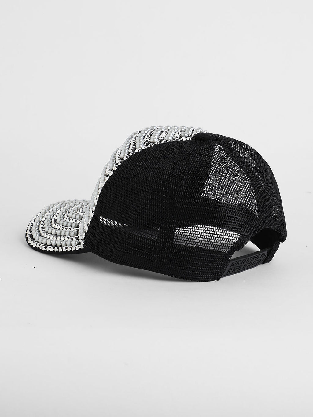 Studded Pearl Baseball Cap