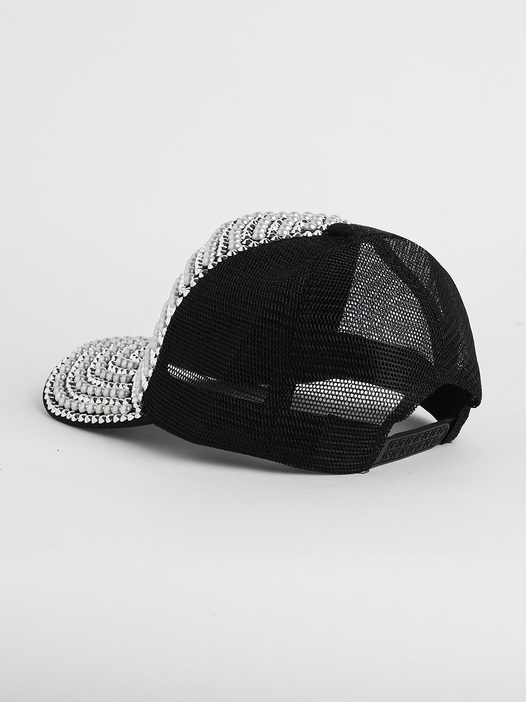 Studded Pearl Baseball Cap