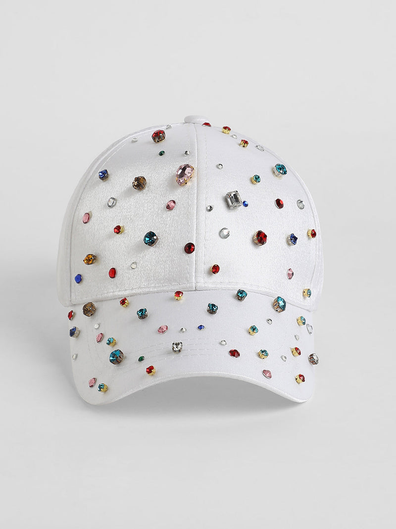 Embellished Drops Baseball Cap
