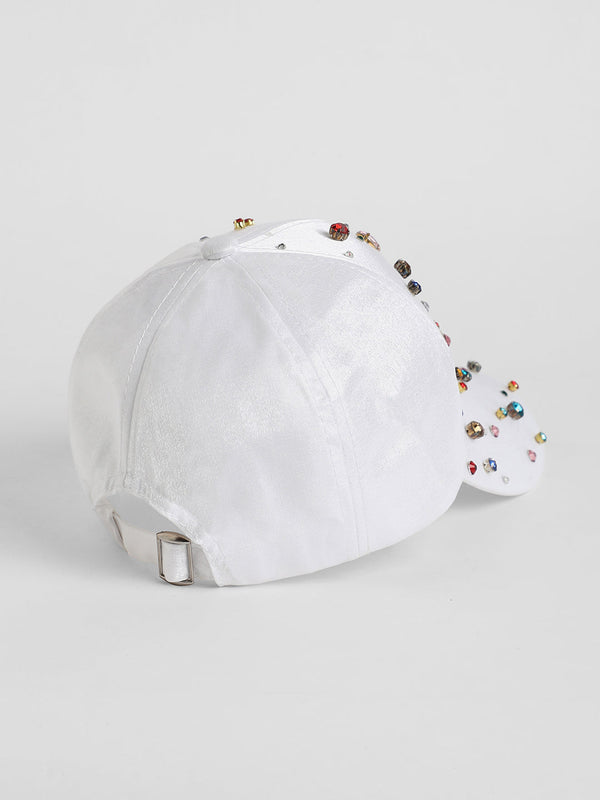 Embellished Drops Baseball Cap