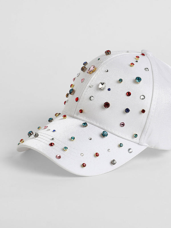 Embellished Drops Baseball Cap