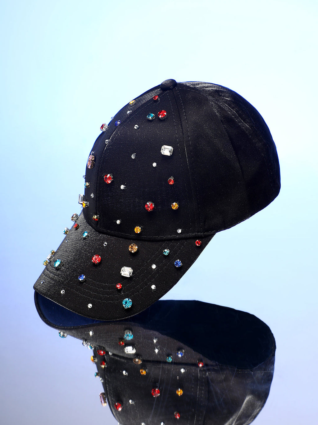 Embellished Drops Baseball Cap