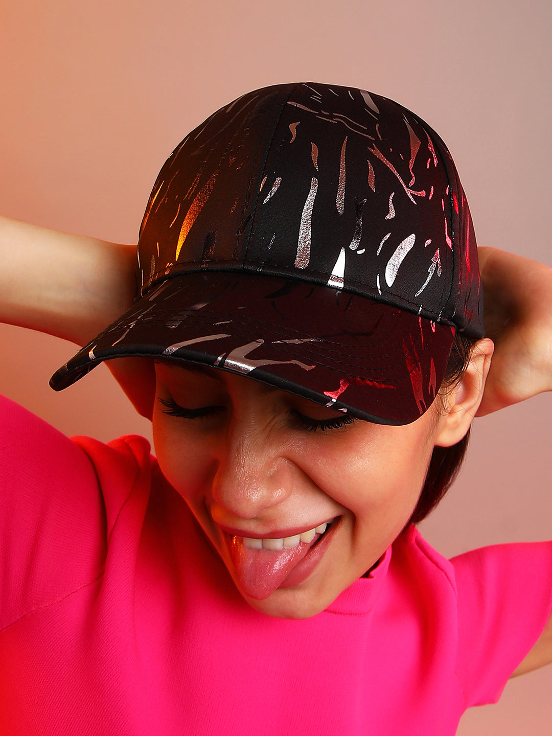 Metallic Strokes Baseball Cap