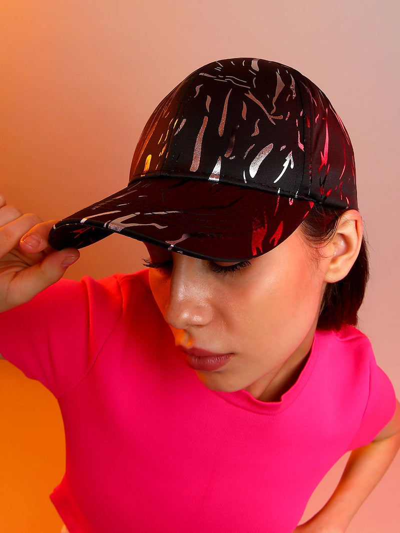 Metallic Strokes Baseball Cap