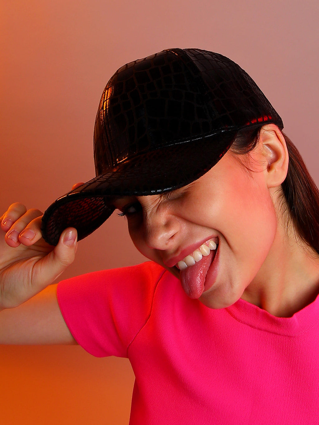 Embossed Scale Baseball Cap