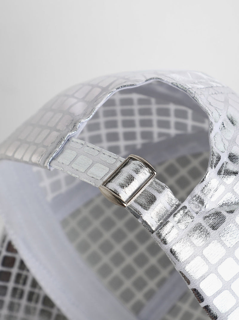 Metallic Cube Baseball Cap