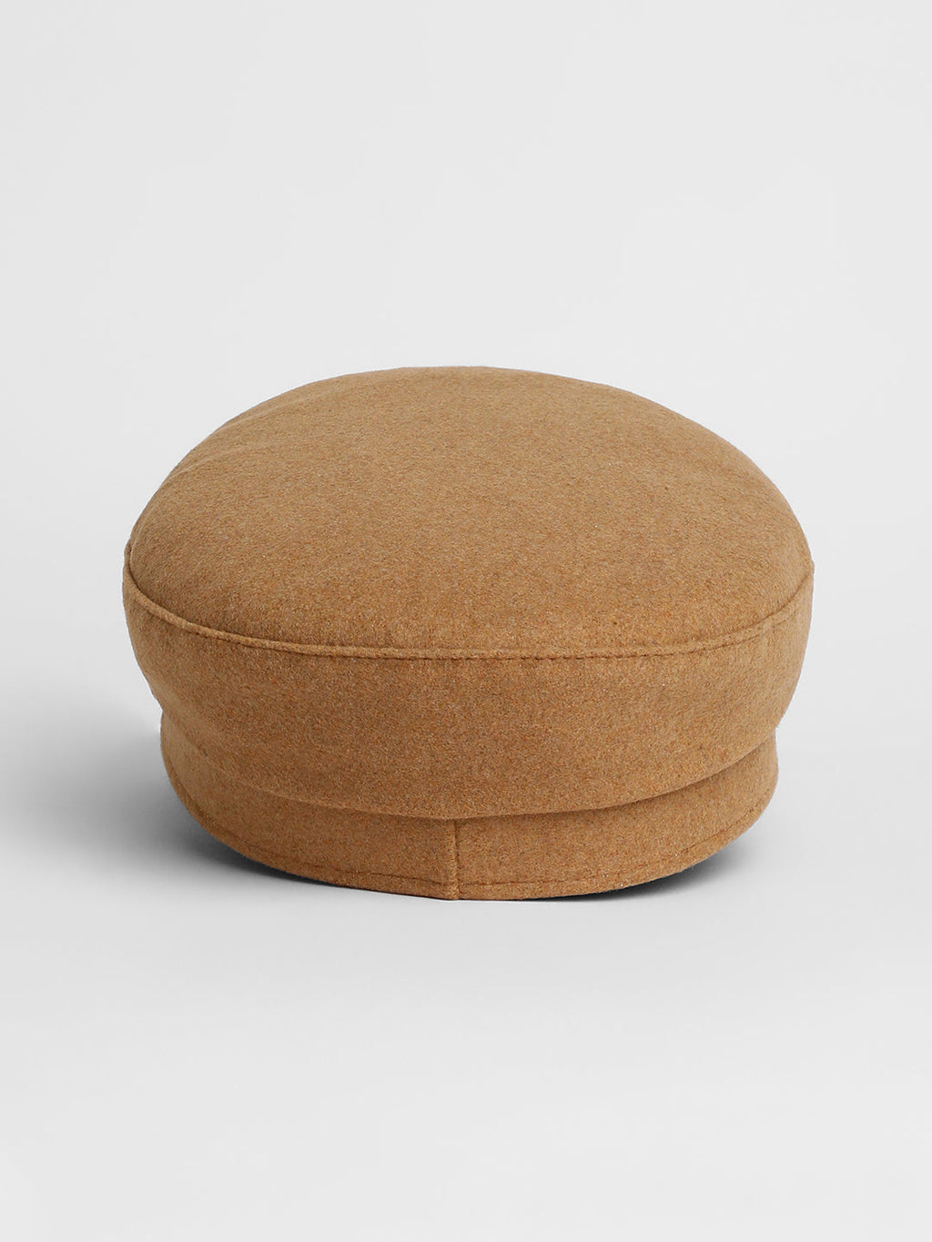 Chain-Lined Breton Cap - Sand Beige