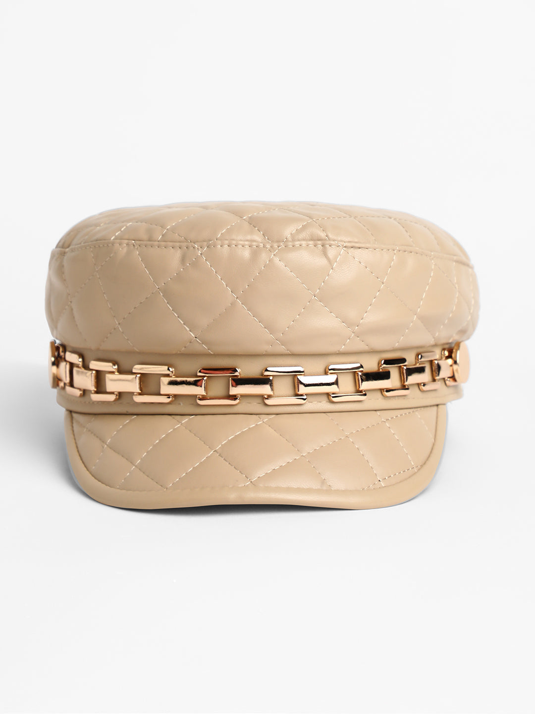 Quilted Breton Cap - Sand Beige