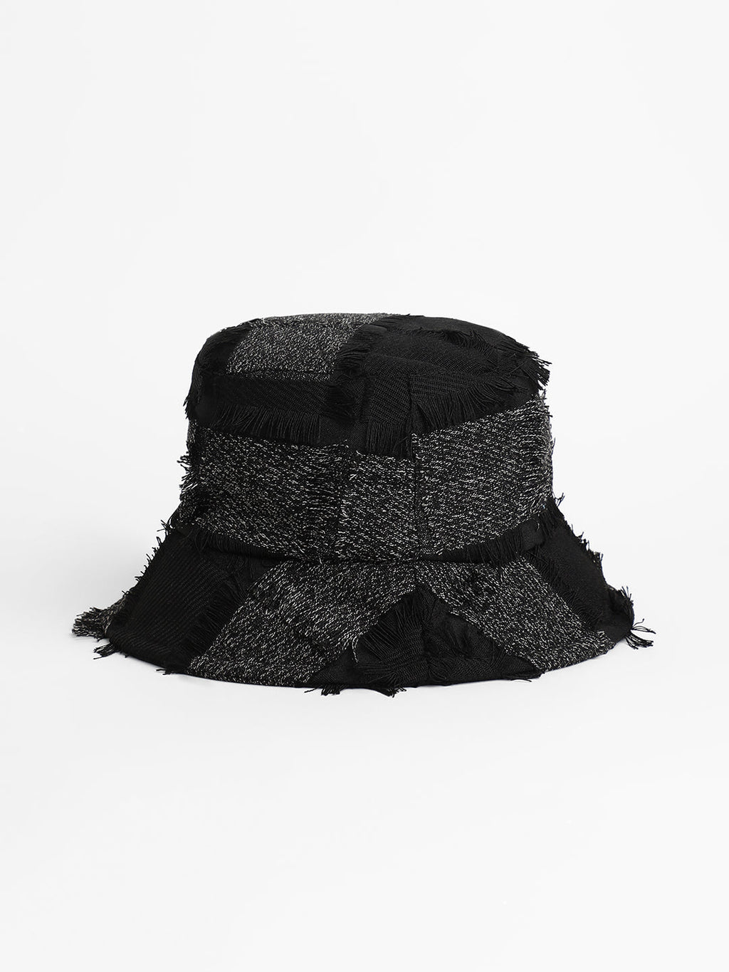 Distressed Bucket Hat - Midnight Black