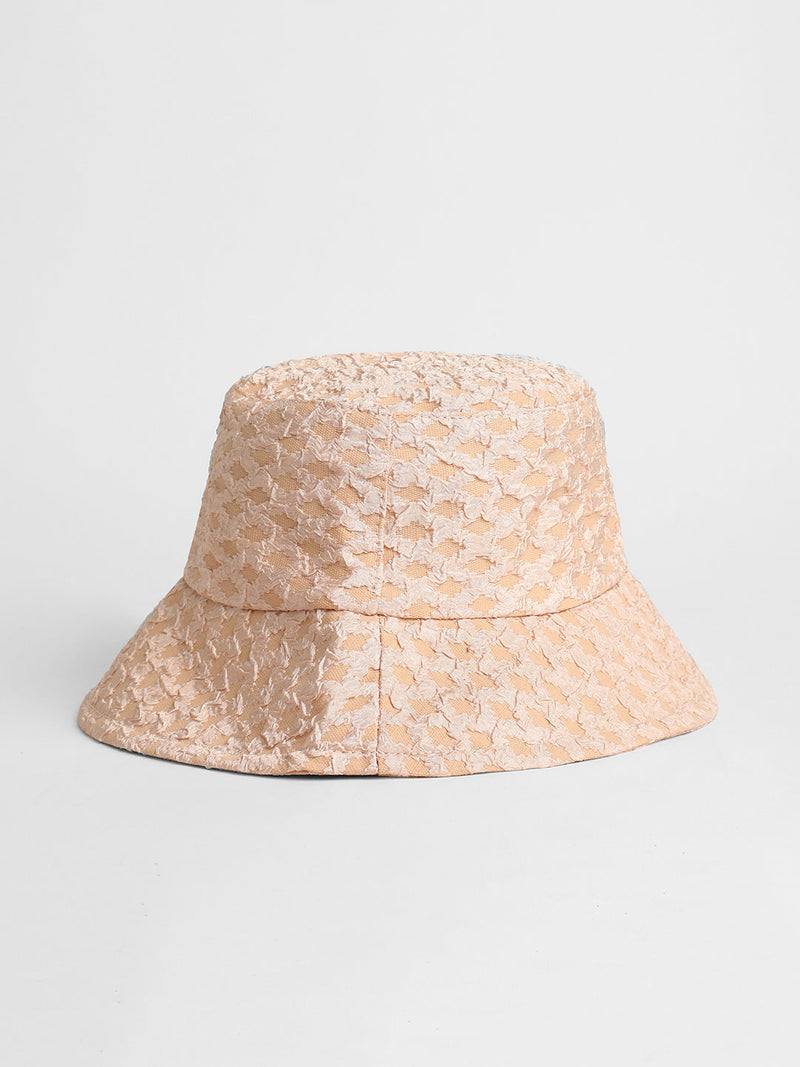 Textured Bucket Hat - Saltbox Beige