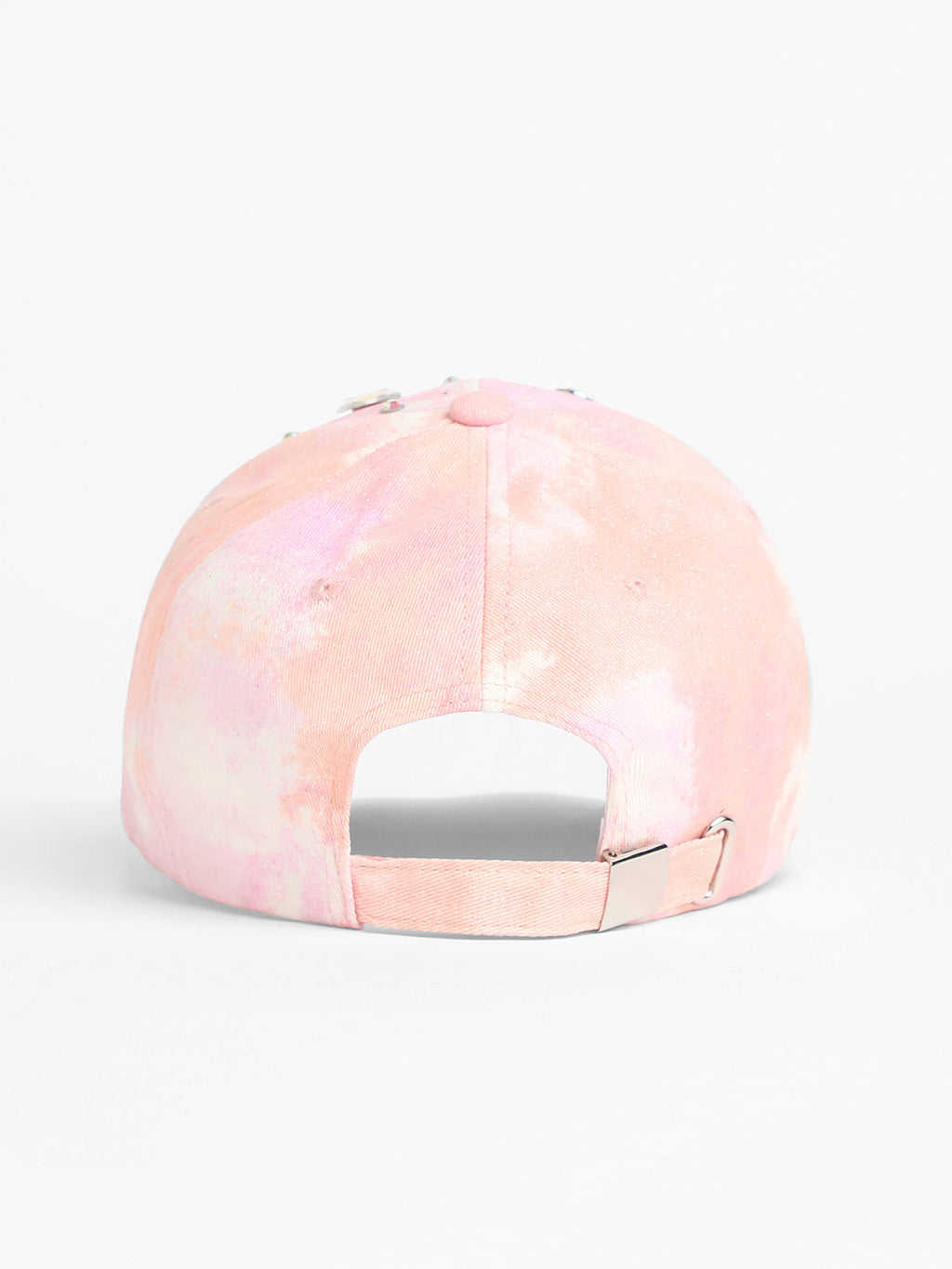 Crystal Ombre Basketball Cap - Pastel Pink