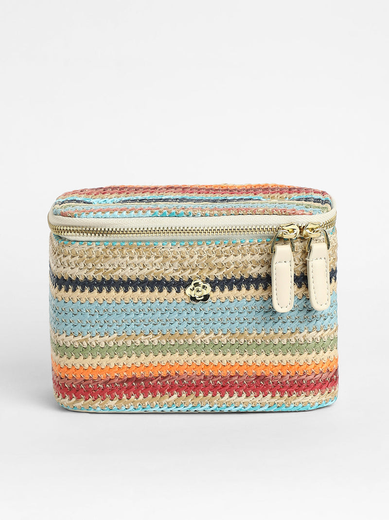 The Straw Box Bucket Bag
