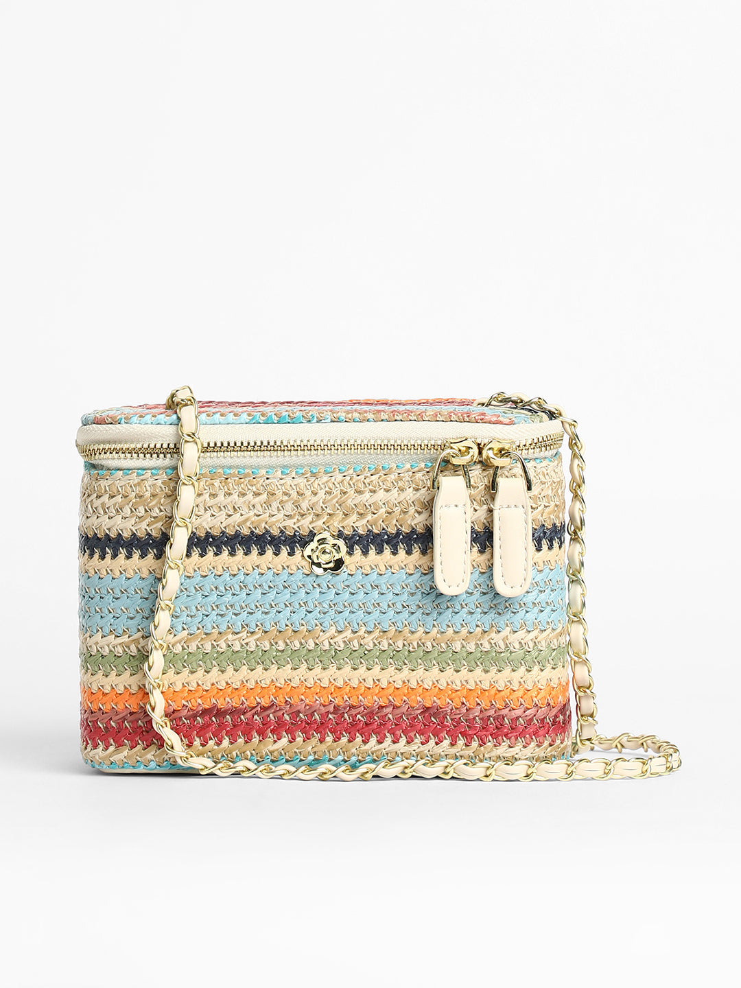 The Straw Box Bucket Bag