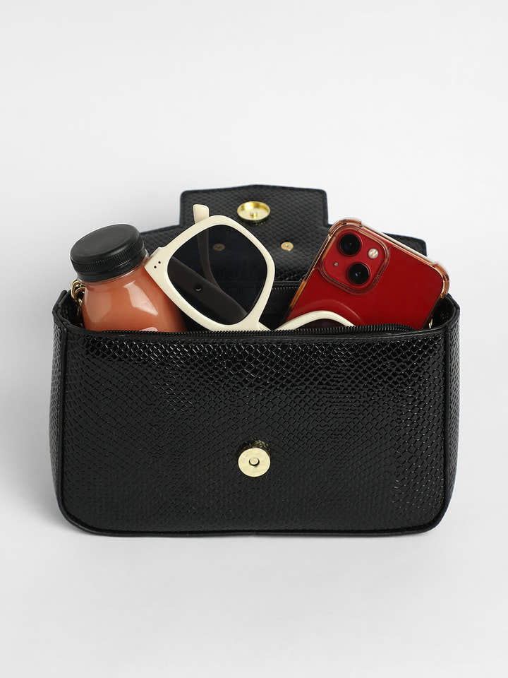 The Marilag Sling Bag - Onyx Black