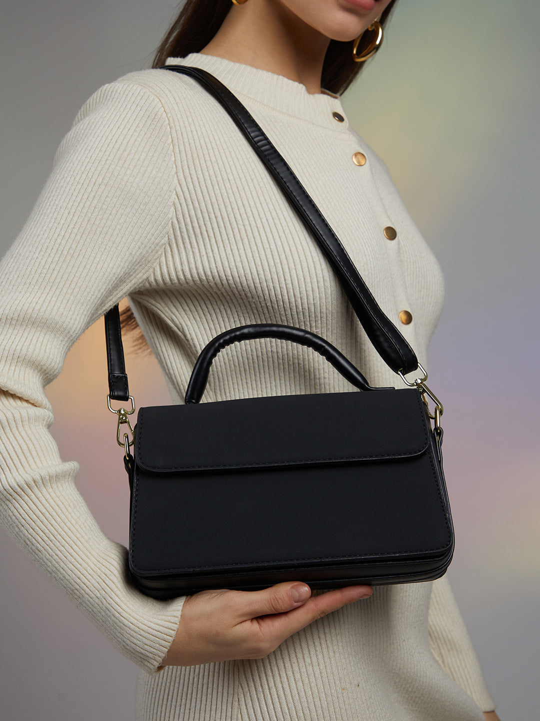 The Core Suede Sling Bag