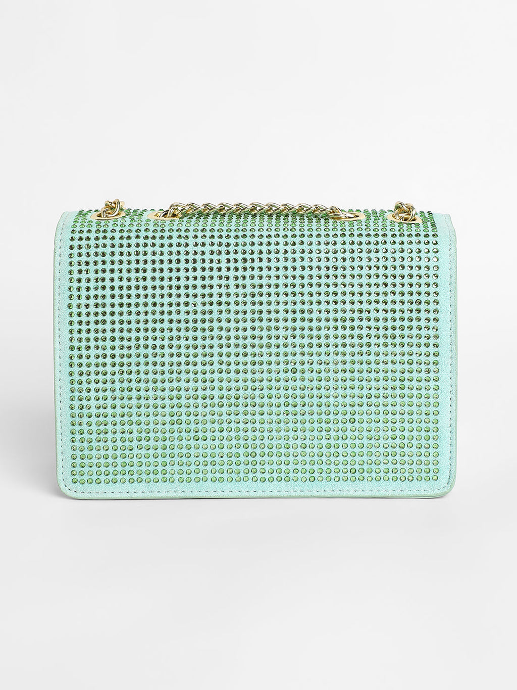 The Stud Sling Bag - Mint Green