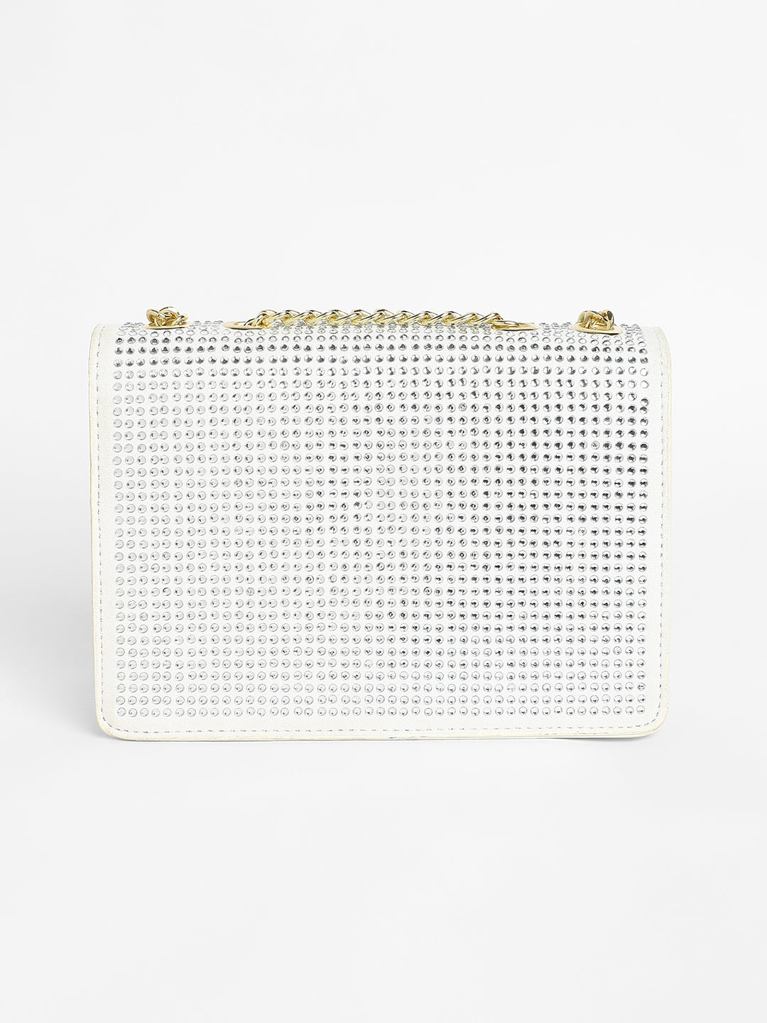 The Stud Sling Bag - Ivory White