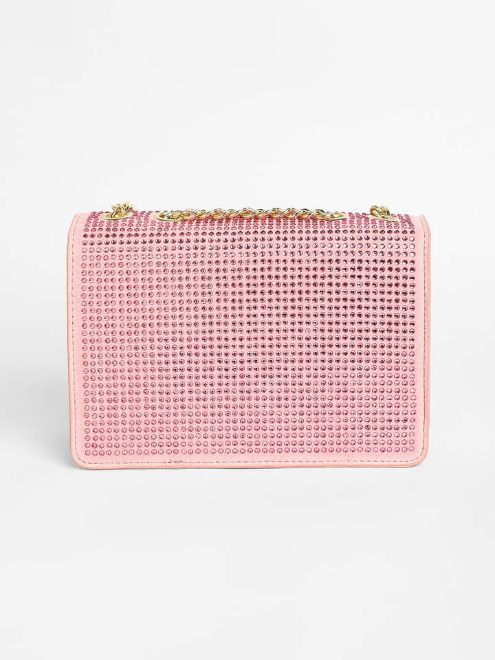 The Stud Sling Bag - Blush Pink