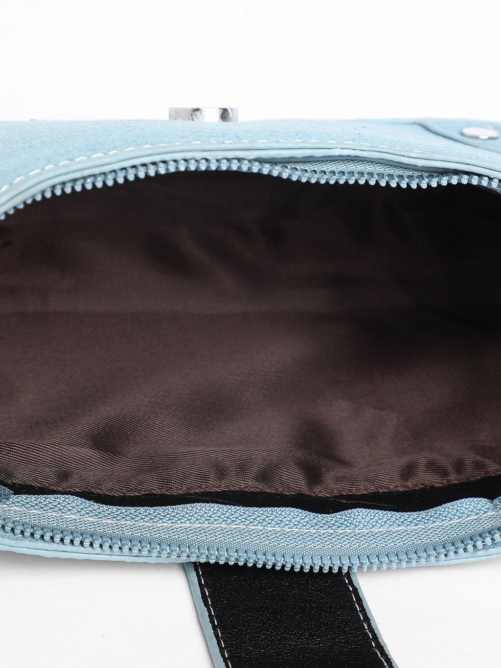 The Denim Shoulder Bag - Light Blue