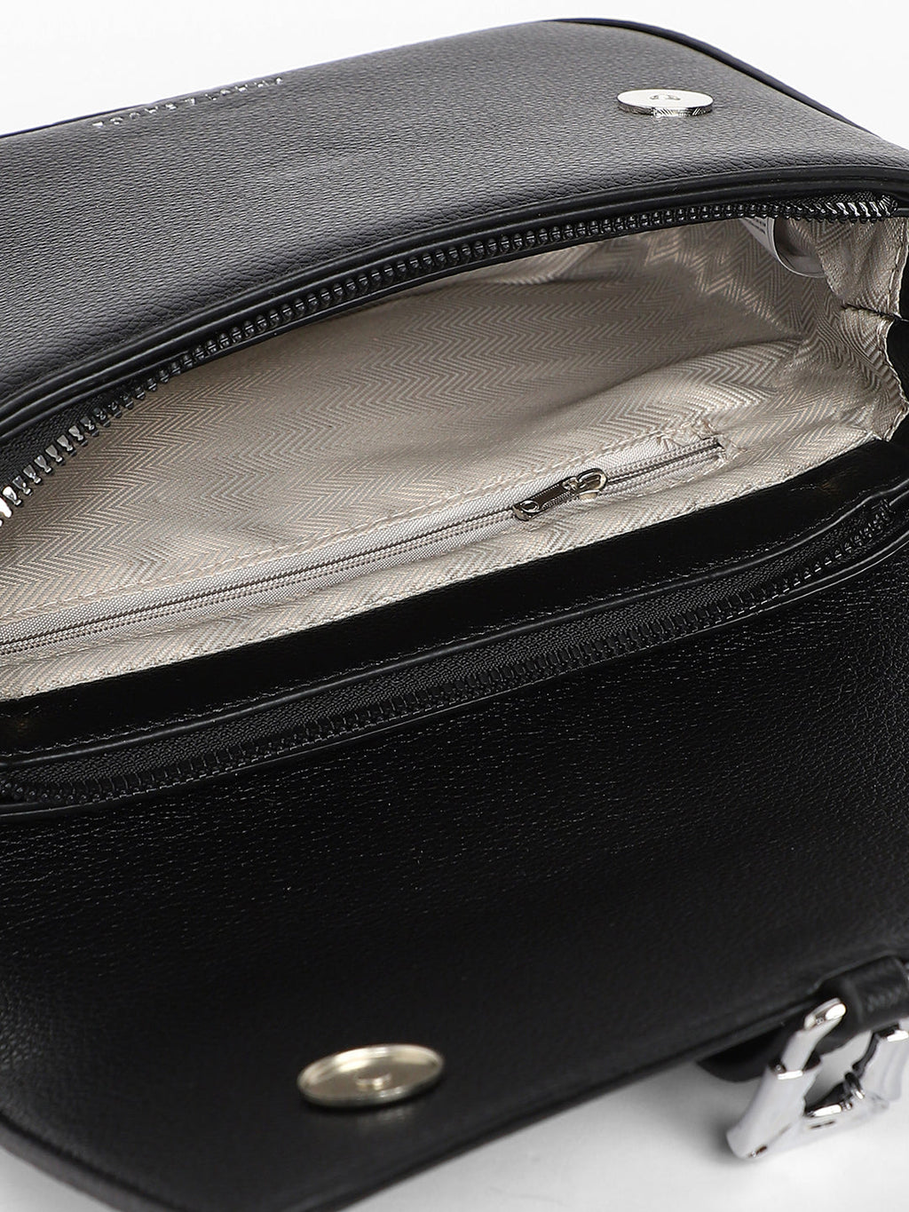 The Hanging Buckle Sling Bag - Midnight Black