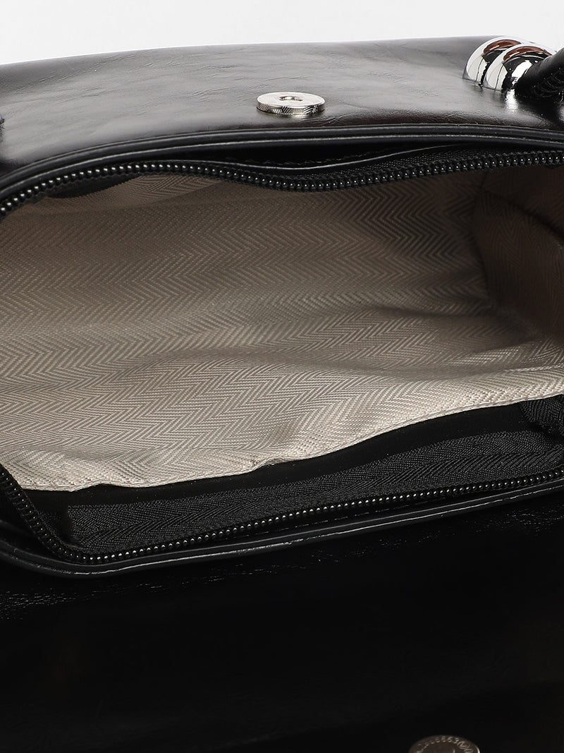 The Orb Mini Sling Bag - Midnight Black