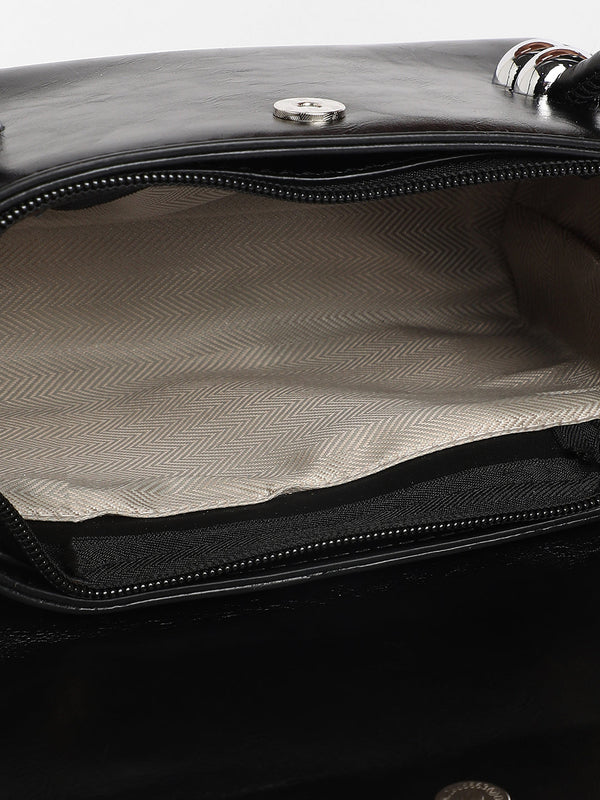 The Orb Mini Sling Bag - Midnight Black