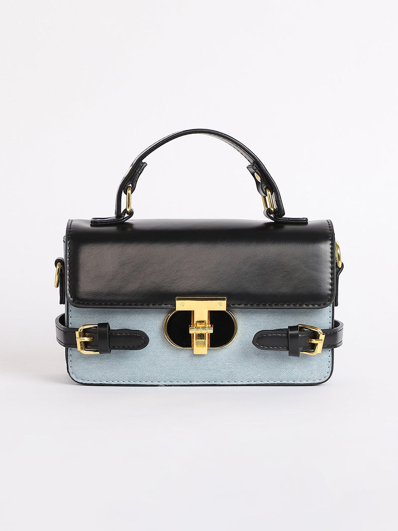 The Riviera Hand Bag - Baby Blue