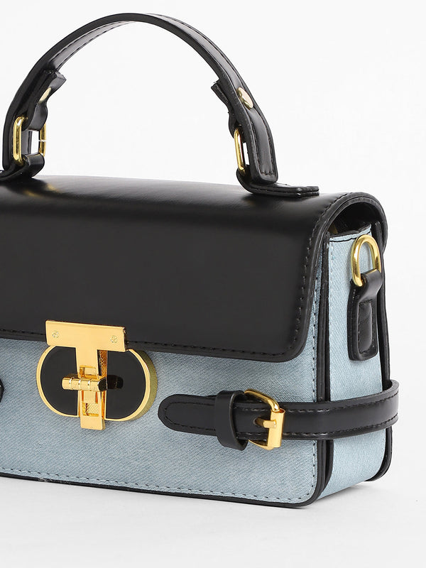 The Riviera Hand Bag - Baby Blue